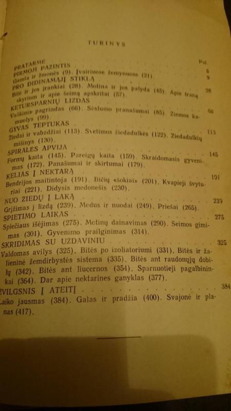 Bitės - J. Chalifmanas, knyga 5