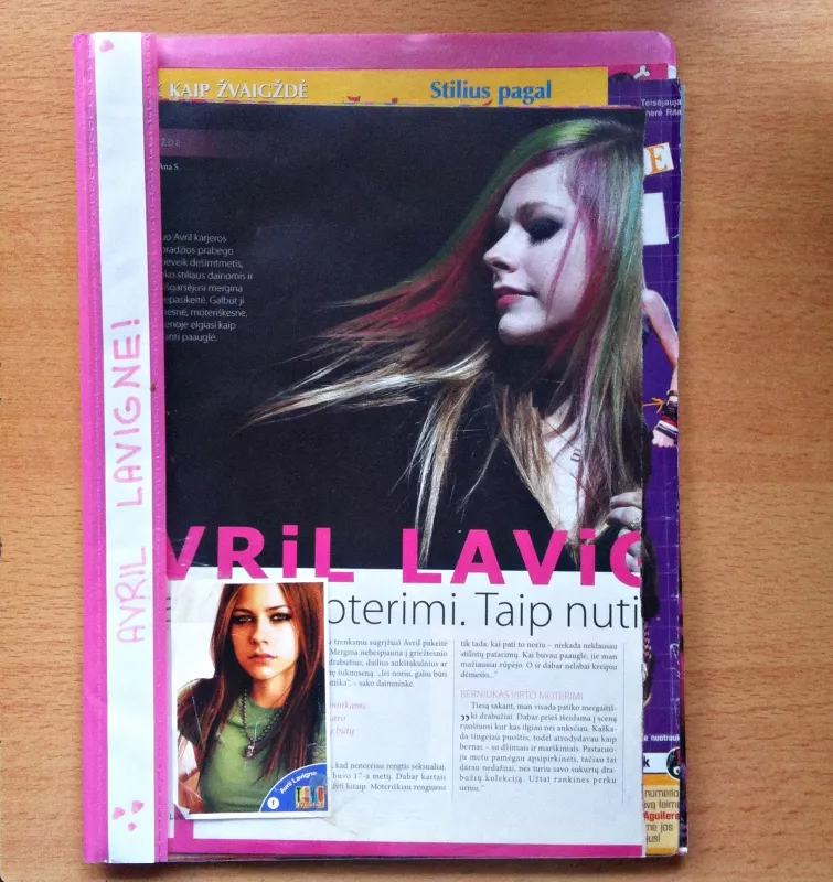 Avril Lavigne žurnalų iškarpos - Autorių Kolektyvas, knyga