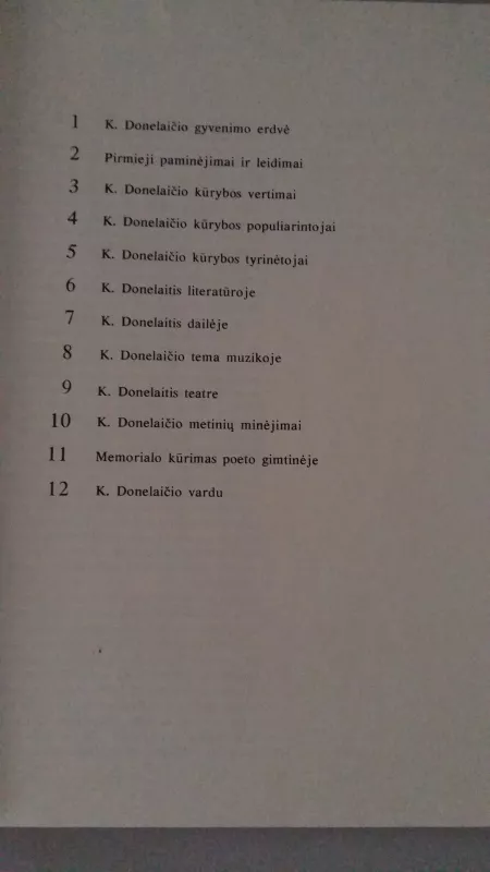 Donelaitis ir mes - Bernardas Aleksandravičius, knyga 2