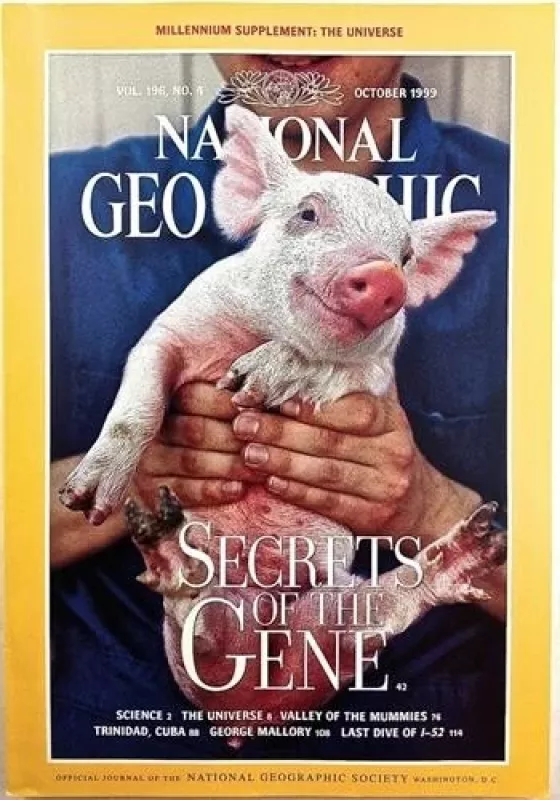 National Geographic Magazine, October 1999 - National Geographic , knyga