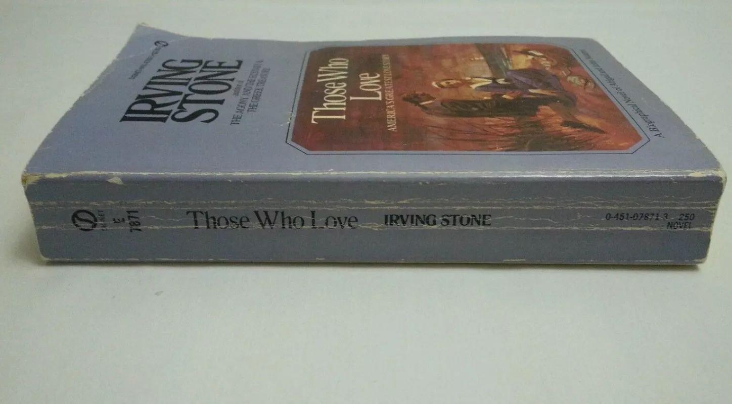 Those Who Love - Irving Stone, knyga