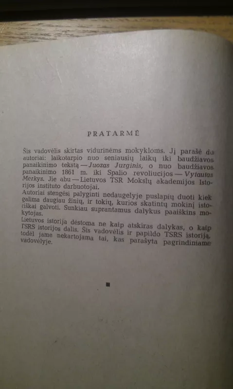 Lietuvos TSR istorija - J. Jurginis, knyga 4