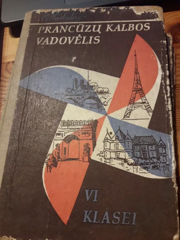 PRANCUZU KALBOS VADOVELIS VI 1976 - Edmundas Narbutas, knyga