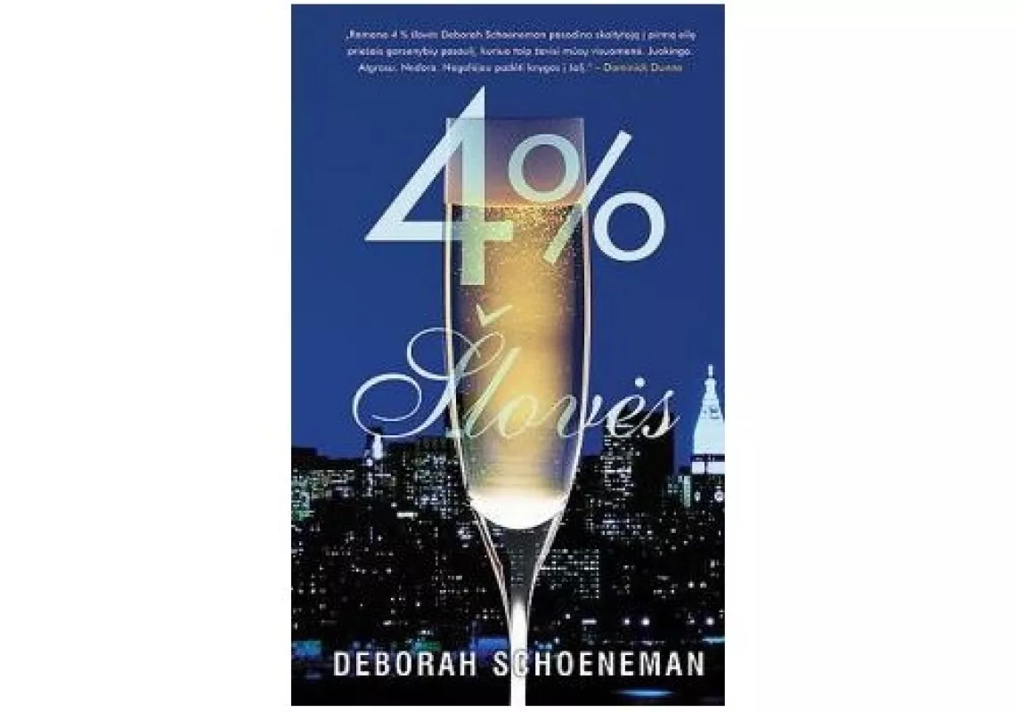 4 % šlovės - Deborah Schoeneman, knyga
