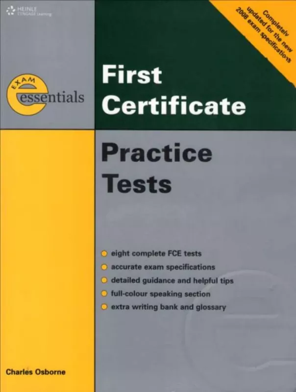 First certificate. Practice Tests - Charles Osborne, knyga