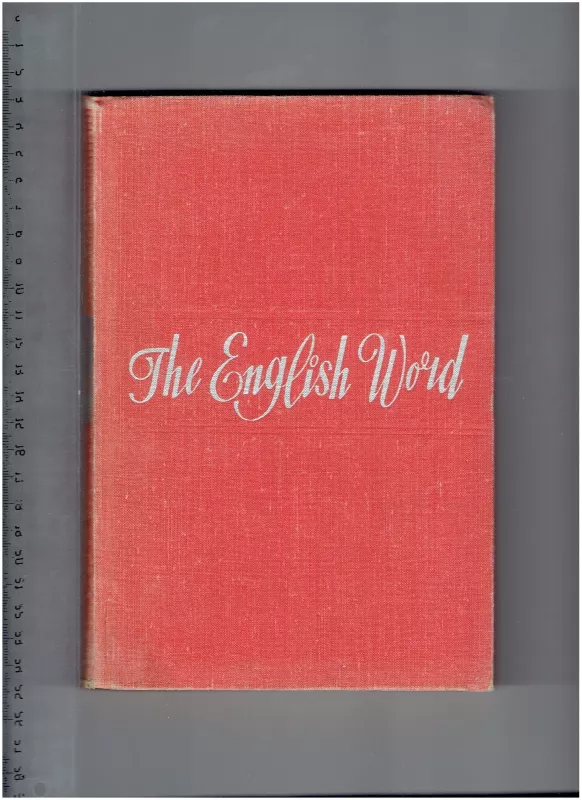 THE ENGLISH WORD . Лексикология современного английского языка - I. V. Arnold, knyga