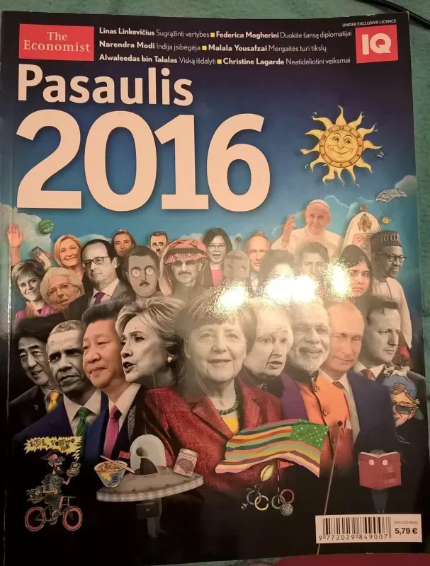 The Economist. Pasaulis 2016, 2015 m., Nr. 1 - Autorių Kolektyvas, knyga