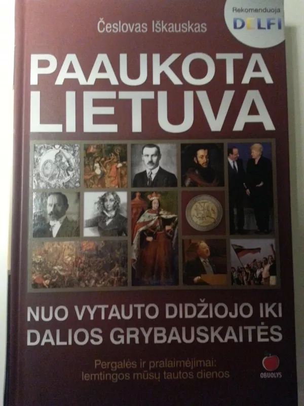 Paaukota Lietuva - Česlovas Iškauskas, knyga