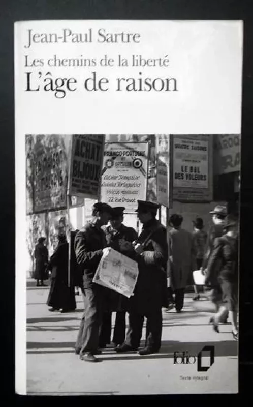 L'age de raison - Jean-Paul Sartre, knyga