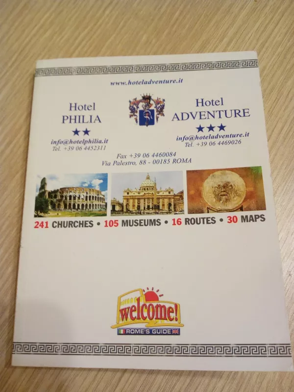 Welcome Rome's Guide - Autorių Kolektyvas, knyga 4