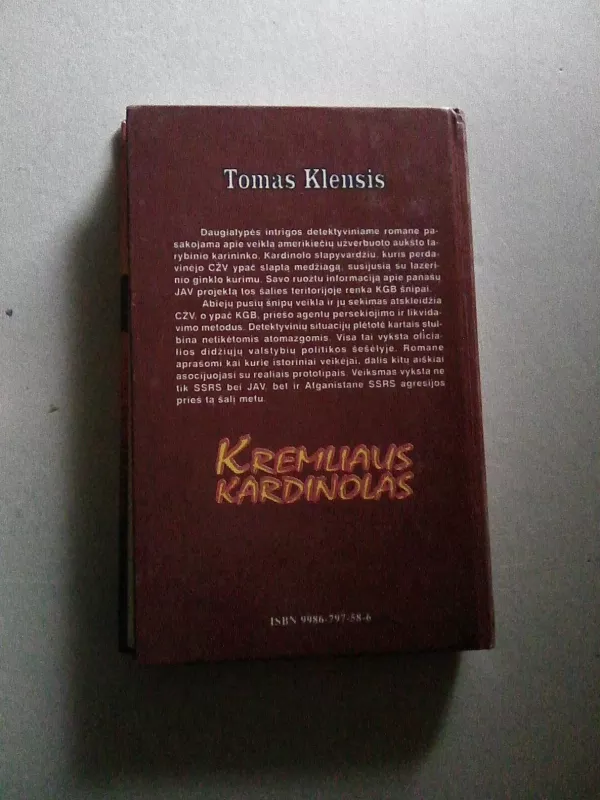 Kremliaus kardinolas - Tomas Klensis, knyga 3