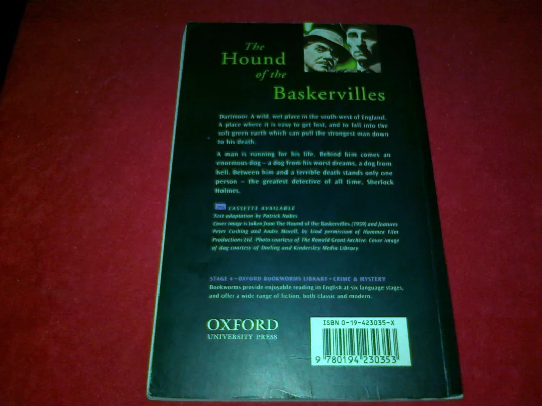 The Hound of the Baskervilles - Arthur Conan Doyle, knyga
