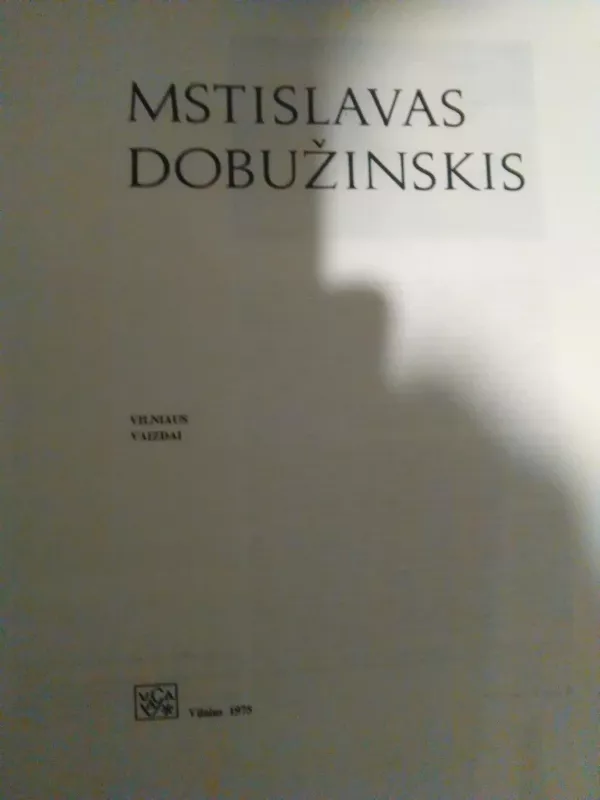 Vilniaus vaizdai - Mstislavas Dobužinskis, knyga