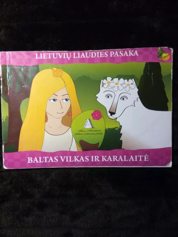 Baltas vilkas ir karalaitė - Dž. Pasekė Vaitkevičiūtė, knyga