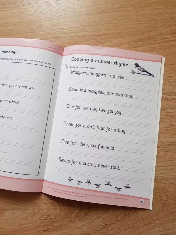 Handwriting practice Anglų kalba vaikams - Shoefild SIms, knyga