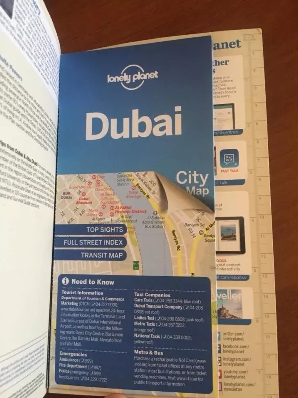 Dubai & Abu Dhabi city guide - Planet Lonely, knyga