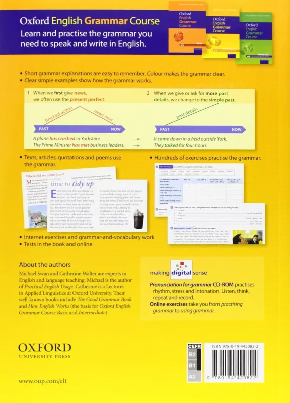 Oxford English Grammar Course - Michael Swan Catherine Walter, knyga 2