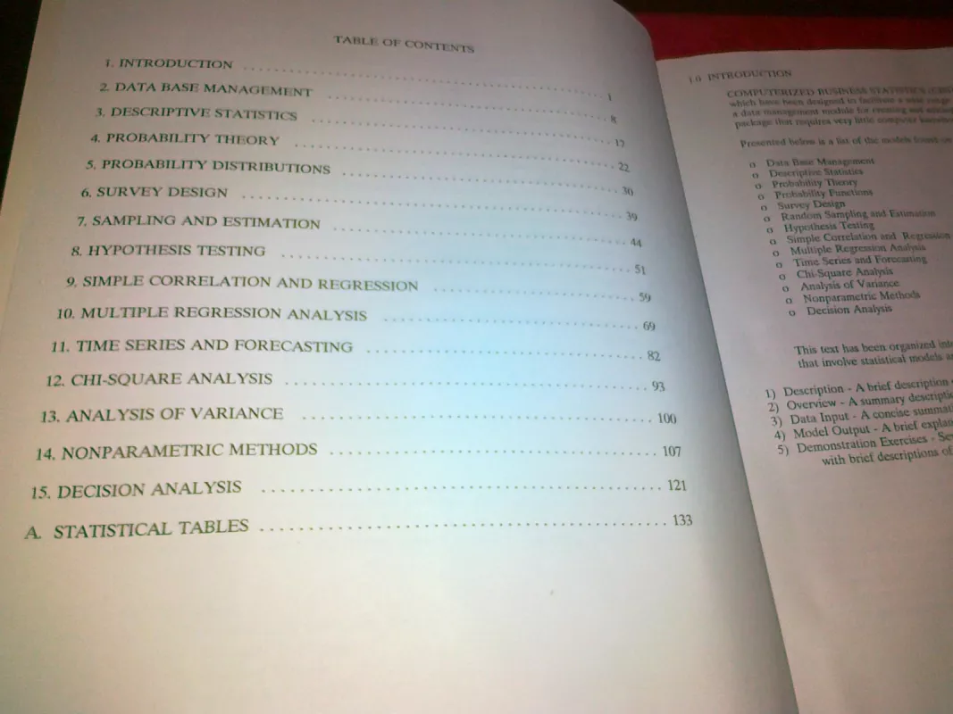 Computerized business statistics. 2nd edition - Autorių Kolektyvas, knyga