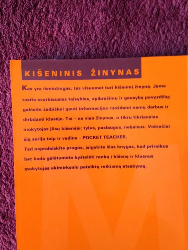 Matematika: geometrija: kišeninis žinynas - Benno Mohry, knyga 2