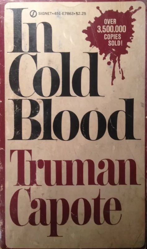 In Cold Blood - Truman Capote, knyga