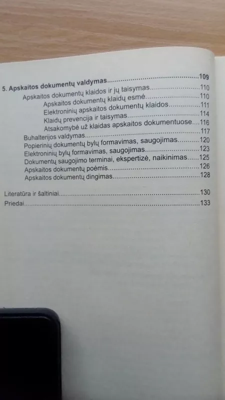 Apskaitos dokumentai ir jų valdymas - Vitalija Bagdžiūnienė, knyga