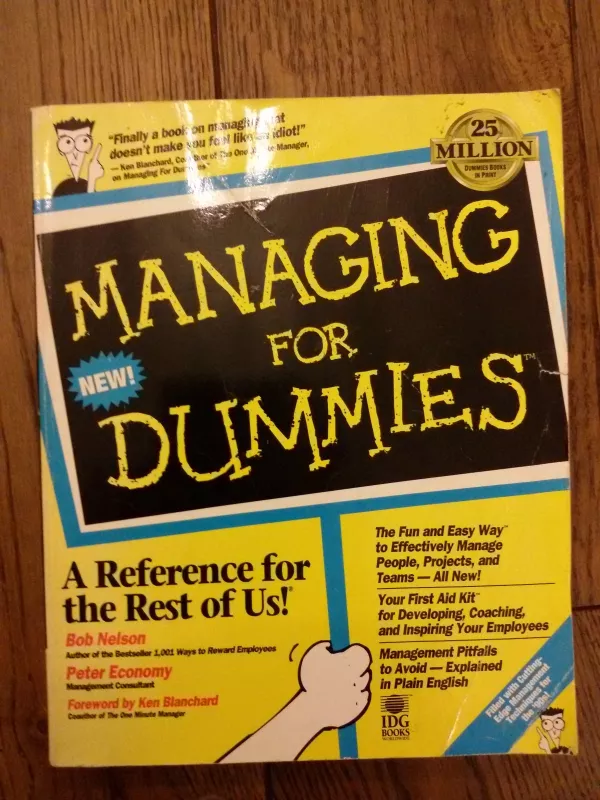 Managing for dummies - Autorių Kolektyvas, knyga