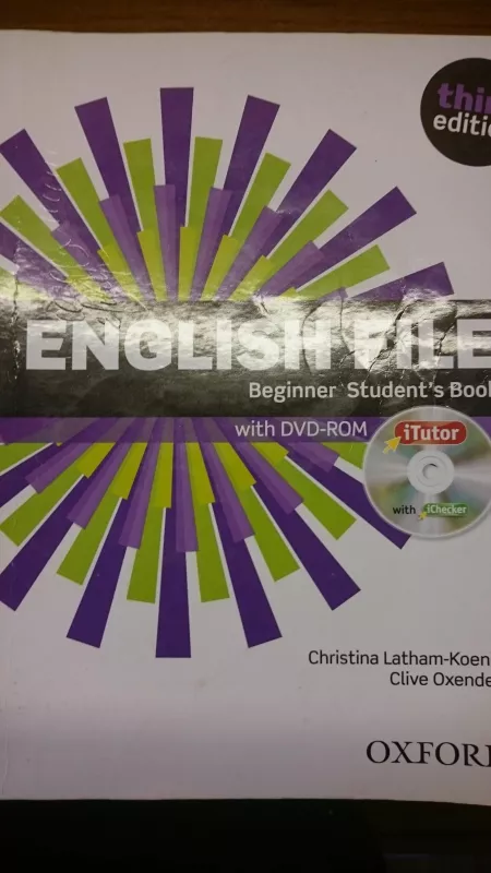 English File Beginner Student's Book - Christina Latham-Koenig, knyga