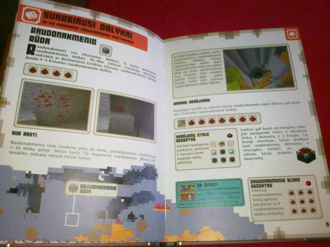 Minecraft. Kaip naudoti raudonmedį - Nick Farwell ir kt., knyga 3