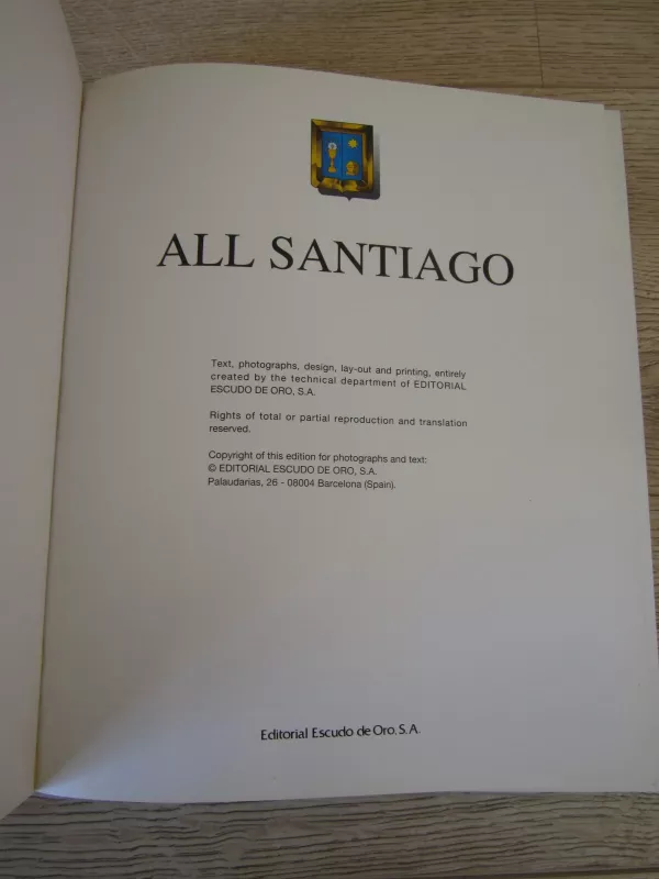All Santiago - Autorių Kolektyvas, knyga 3