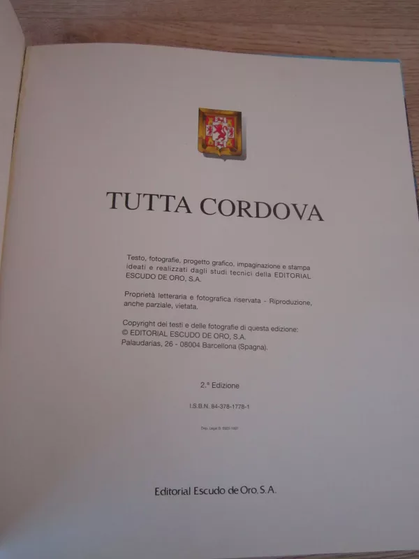 Tutta Cordoba - Autorių Kolektyvas, knyga 3