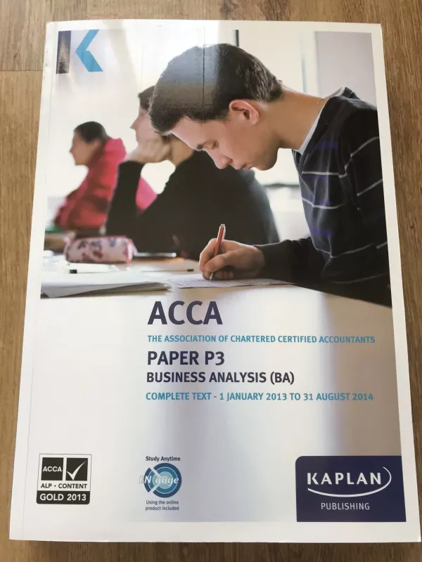 Business Analysis, ACCA P3 - Kaplan Publishing, knyga