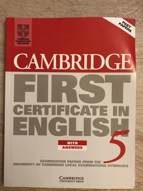First Certificate in English 5 - Autorių Kolektyvas, knyga