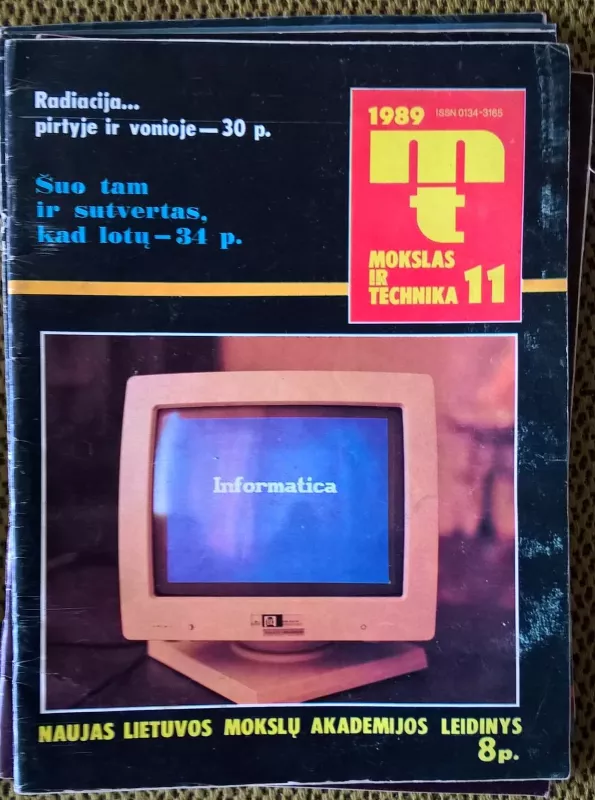 Moskslas ir technika, 1989 - Autorių Kolektyvas, knyga