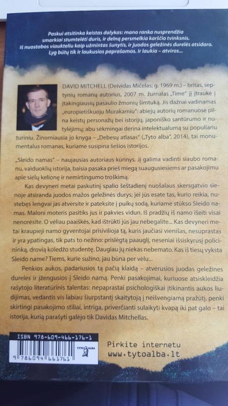 Sleido namas - David Mitchell, knyga 3