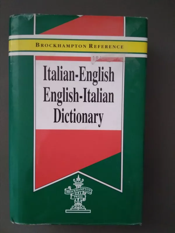 italian english dictionary - Autorių Kolektyvas, knyga