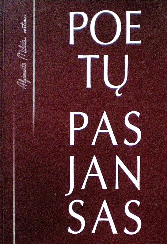Poetų pasjansas - Algimantas Mikuta, knyga