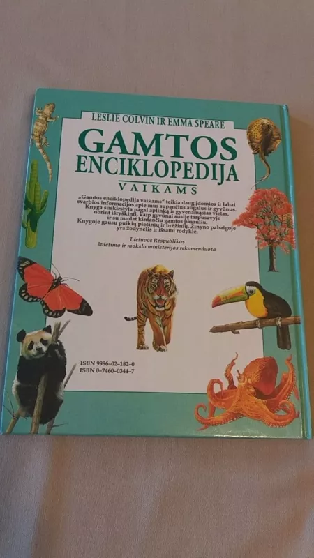 Gamtos enciklopedija - Autorių Kolektyvas, knyga