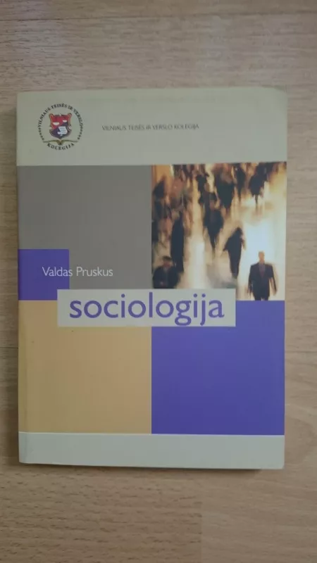 Sociologija - Valdas Pruskus, knyga