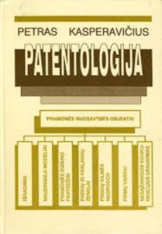 Patentologija - P. Kasperavičius, knyga