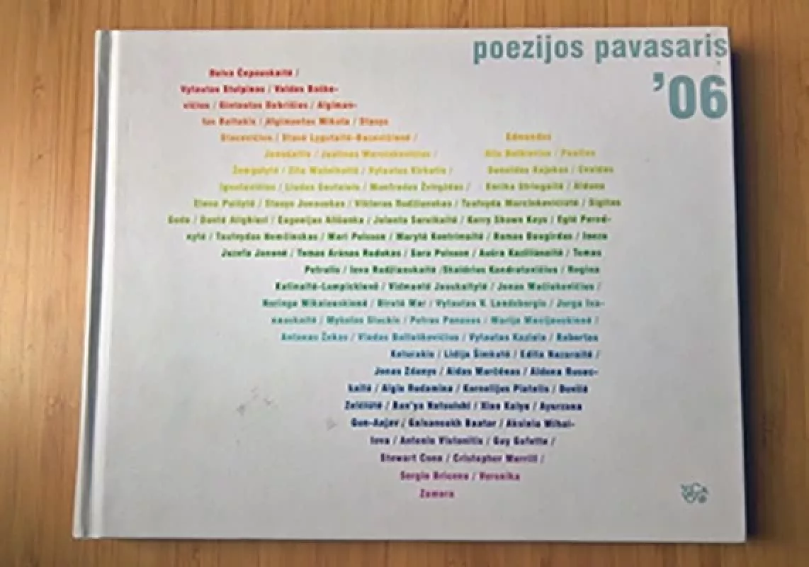 Poezijos pavasaris '06 - Agnė Biliūnaitė, Valdas  Daškevičius, knyga