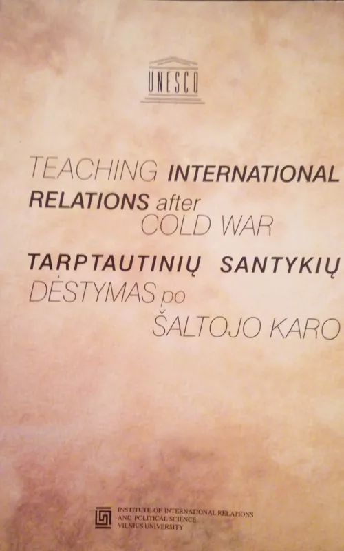 Teaching International Relations After the Cold War - Raimundas Lopata, knyga 2