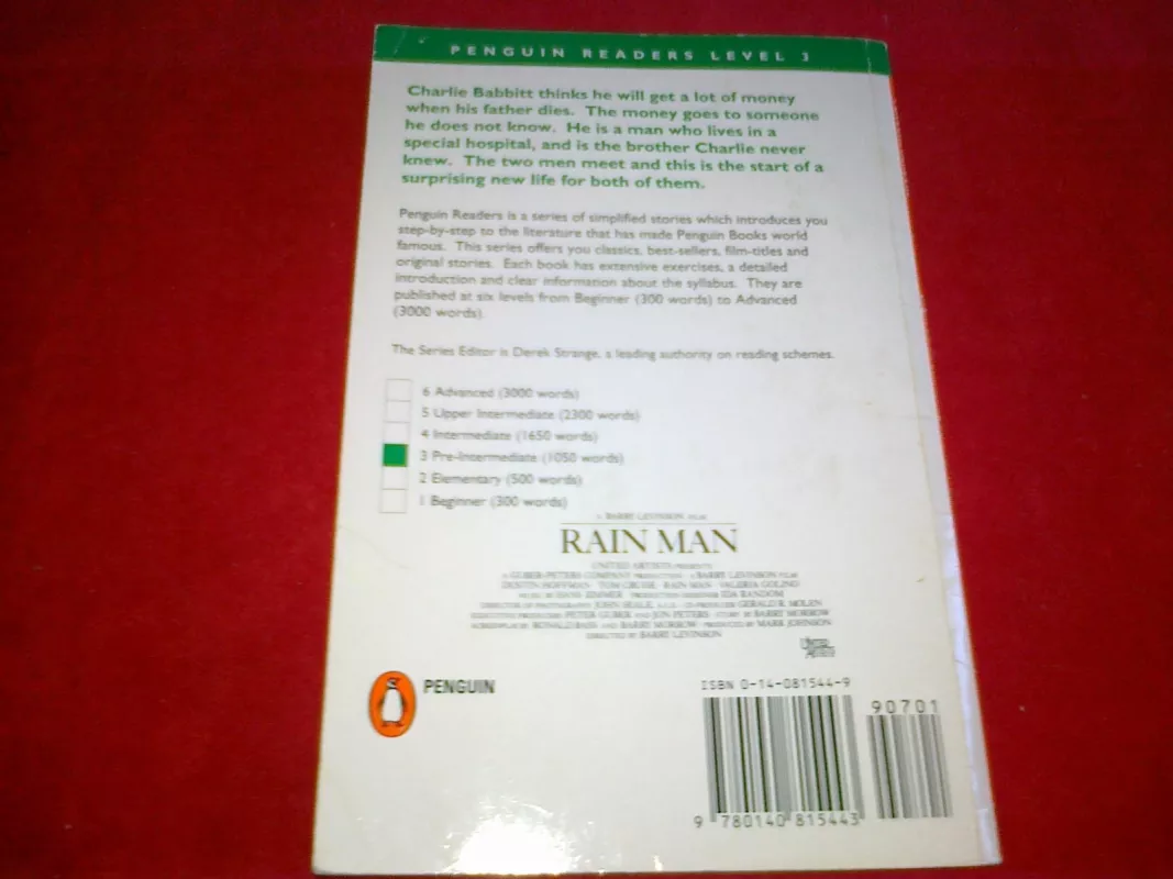 Rain Man - Leonore Fleischer, knyga