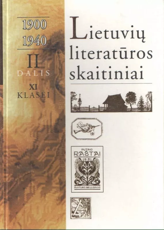 Lietuvių literatūros skaitiniai 11 kl. (II dalis) 1900-1940 - Vanda Zaborskaitė, knyga