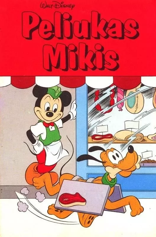 Peliukas Mikis, 1992 m., Nr. 1 - Walt Disney, knyga