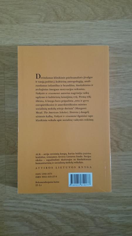 Vaikystė ir visuomenė - Erik H. Erikson, knyga 3