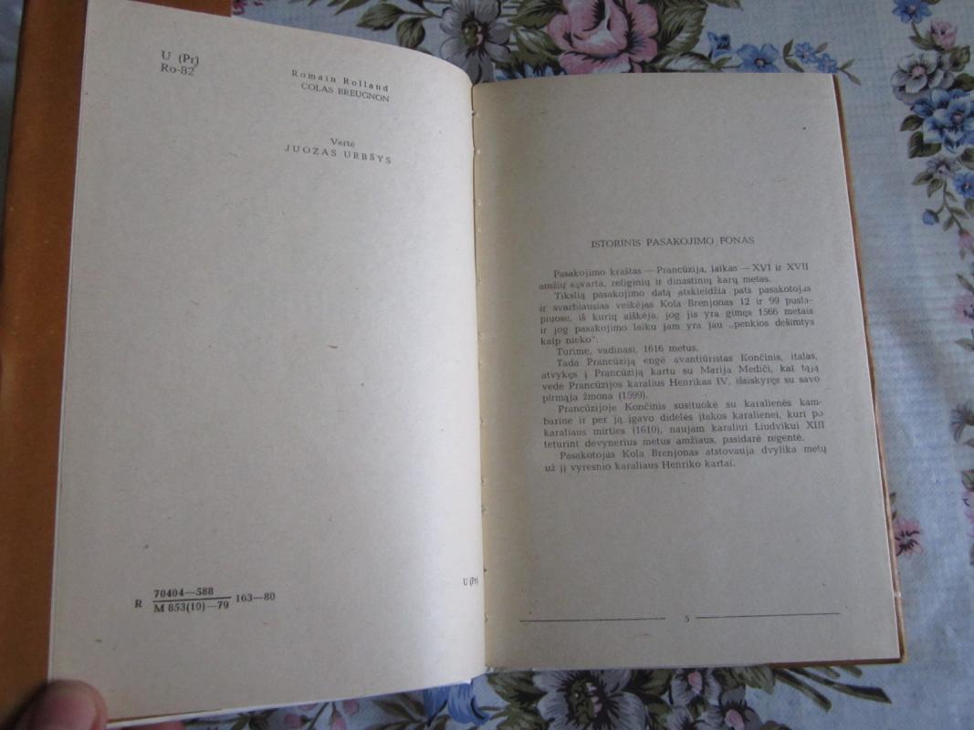 Kola Brenjonas - Romenas Rolanas, knyga 4