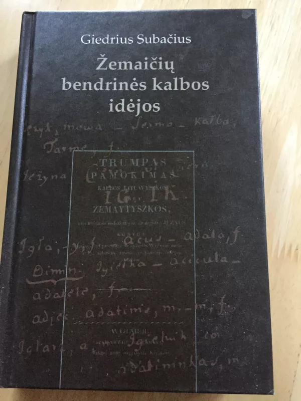 Žemaičių bendrinės kalbos idėjos - Giedrius Subačius, knyga