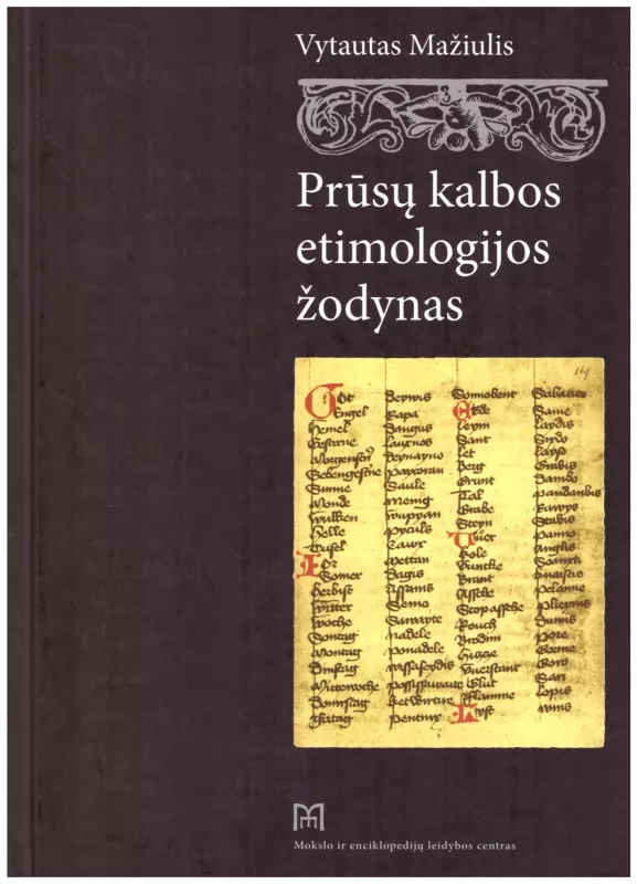 Prūsų kalbos etimologijos žodynas - Vytautas Mažiulis, knyga