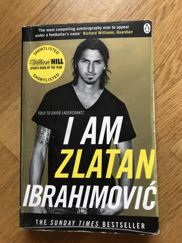 I am Zlatan - Zlatan Ibrahimovic, knyga
