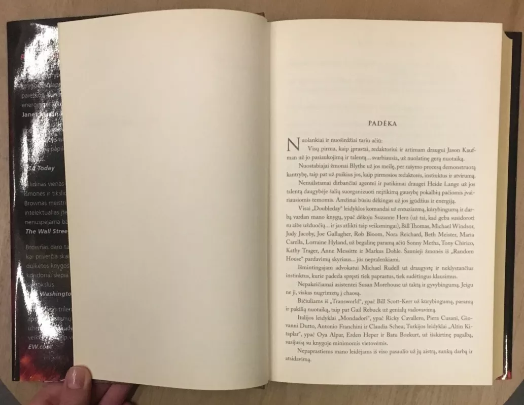 "Inferno" ("Pragaras") - Dan Brown, knyga